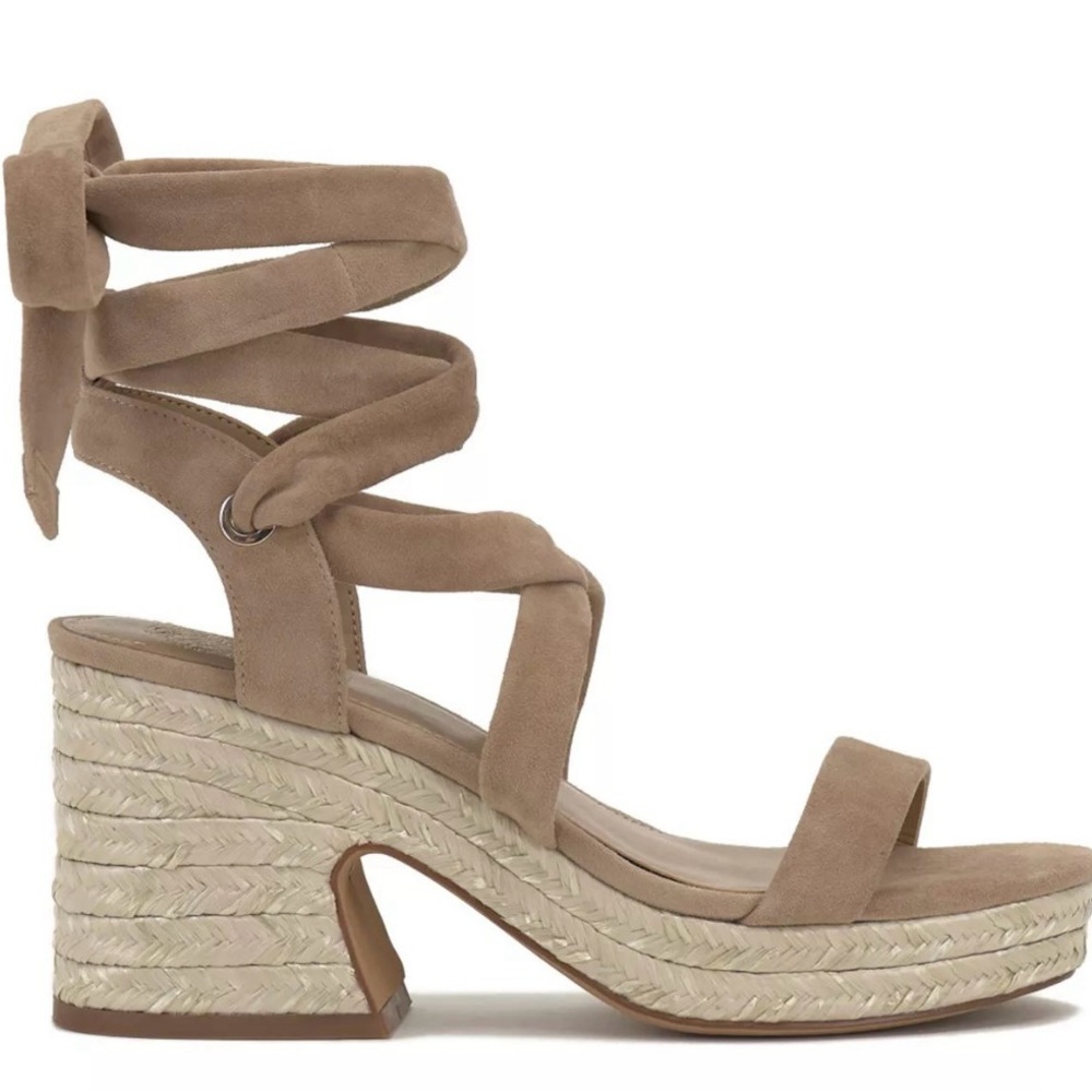 Vince Camuto Tortilla Lux Kid Suede Sandals